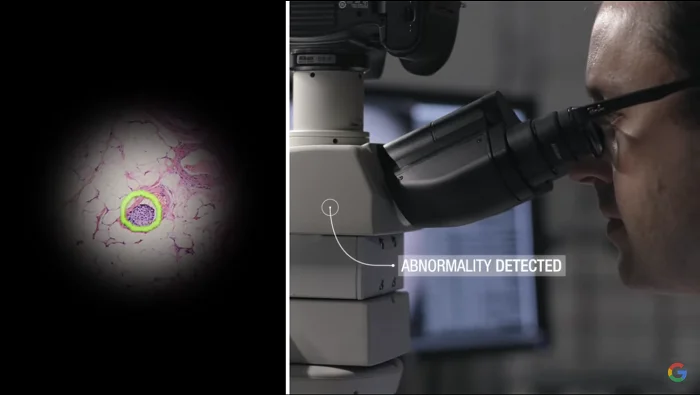 AR microscope powered by AI 3
