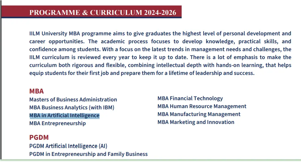 MBA in Artificial Intelligence in Collaboration with IBM